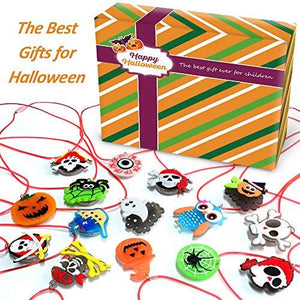 15pcs Halloween LED Necklaces Party Favors for Kids and Adults - Decotree.co Online Shop