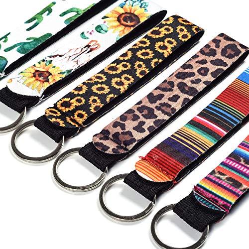 Wristlet Strap for Key, Wristlet Keychain Lanyard Holder 6 Pack - Decotree.co Online Shop