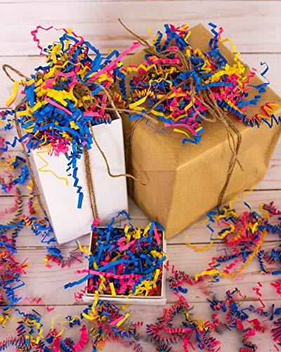 Crinkle Cut Paper Shred Filler for Gift Wrapping & Basket Filling - Decotree.co Online Shop
