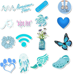 50pcs Scrapbook Stickers,Cute Decorative Masking Stickers for Personalize Laptop Scrapbook Daily Planner and Crafts - Decotree.co Online Shop
