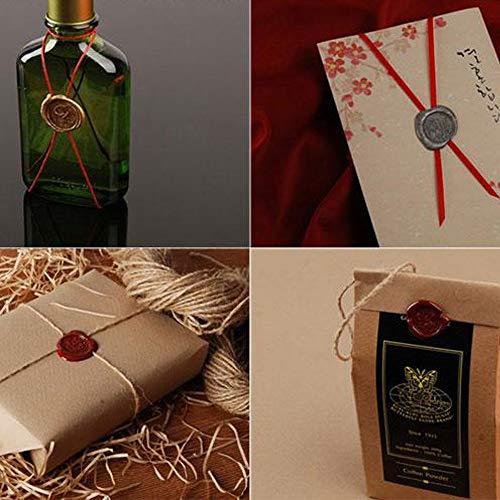 624PCS Sealing Wax Beads Packed in Plastic Box, with 2PCS Tea Candles and 1 PC Wax Melting Spoon for Wax Sealing Stamp (24 Colors) - Decotree.co Online Shop