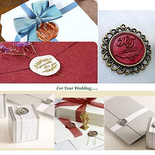 624PCS Sealing Wax Beads Packed in Plastic Box, with 2PCS Tea Candles and 1 PC Wax Melting Spoon for Wax Sealing Stamp (24 Colors) - Decotree.co Online Shop