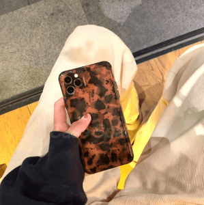 Tortoise Shell iPhone 13 12 11 Pro Max case iPhone 13 12 mini case iPhone XR case iPhone XS Max Case iPhone 7 8 Plus - Decotree.co Online Shop
