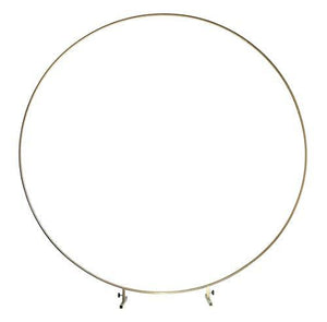 7.2ft (2.2m) Gold Metal Circle Balloon Arch kit Decoration, for Birthday Party Decoration, Wedding Decoration - Decotree.co Online Shop