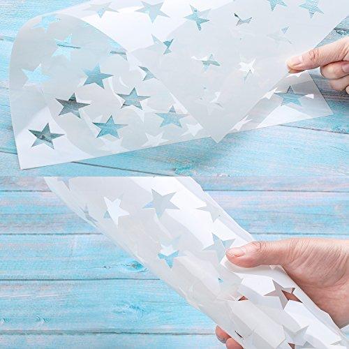 7 Pieces American Flag 50 Stars Stencil Template for Painting on Wood, Fabric, Paper, Airbrush - Decotree.co Online Shop