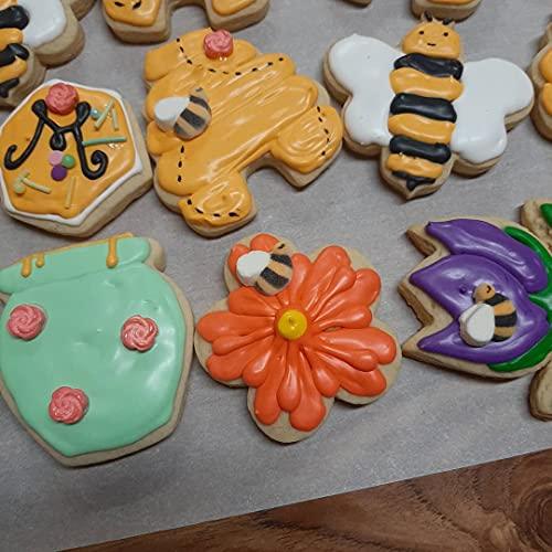 7 Pieces Bee Cookie Cutters Set for Honey Bee Party Decoration Favor - Decotree.co Online Shop