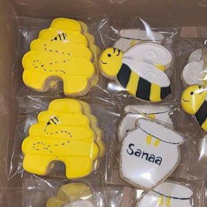 7 Pieces Bee Cookie Cutters Set for Honey Bee Party Decoration Favor - Decotree.co Online Shop