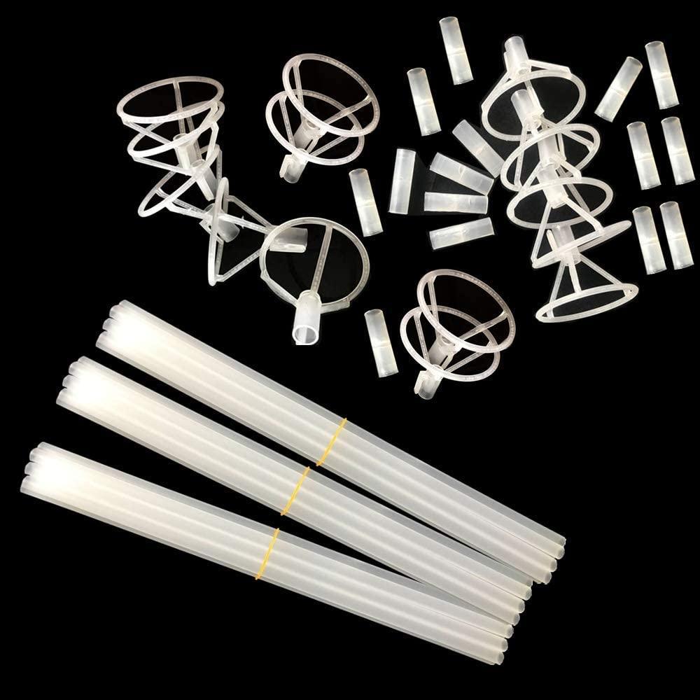 70cm Wedding Birthday Party Big Latex Stuffing Clear Balloons Foil Balloons Holder Sticks - Decotree.co Online Shop