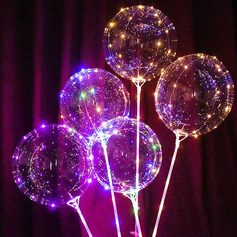 70cm Wedding Birthday Party Big Latex Stuffing Clear Balloons Foil Balloons Holder Sticks - Decotree.co Online Shop