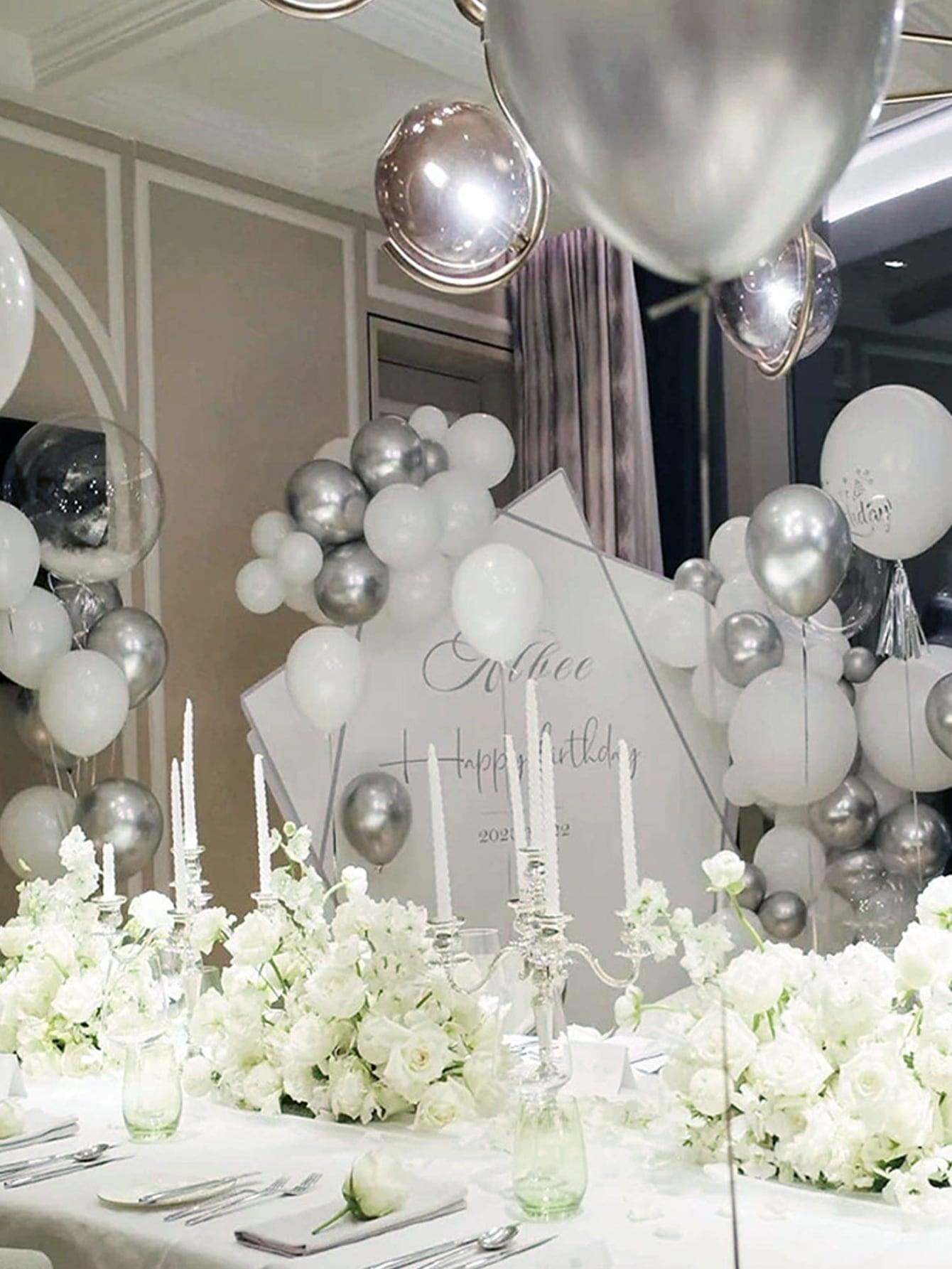 70pcs Wedding Decorative Balloon Set - Decotree.co Online Shop