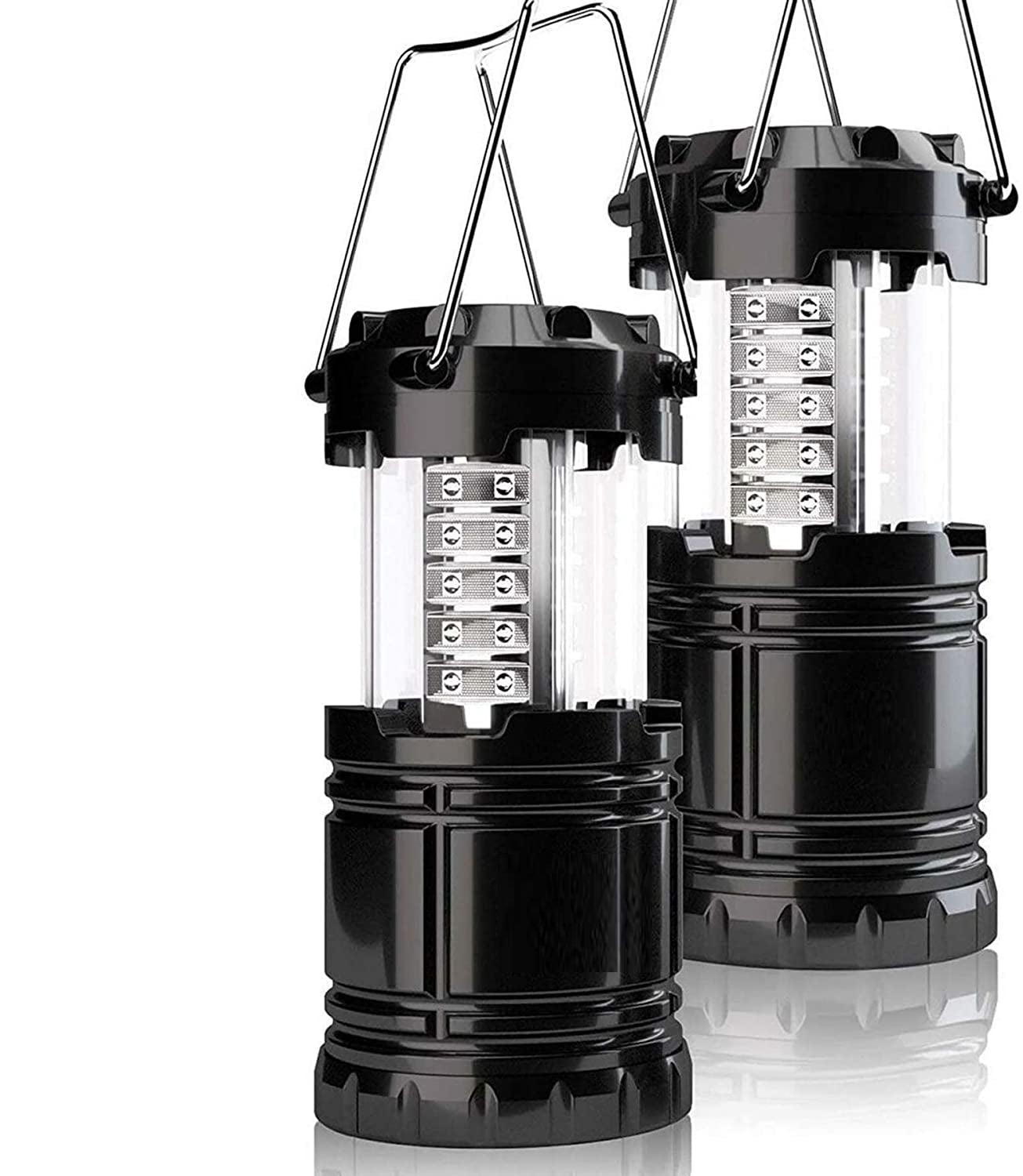 2 Pack LED Camping Lantern, Super Bright Portable Survival Lanterns - Decotree.co Online Shop