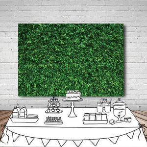 7x5FT Green Leaves Photography Backdrops Nature Backdrop Birthday Background - Decotree.co Online Shop