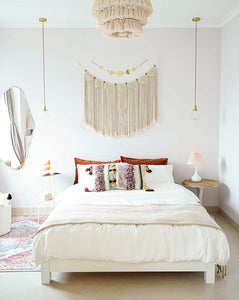 Large Macrame Wall Hanging Boho Tapestry Curtain Fringe - Decotree.co Online Shop