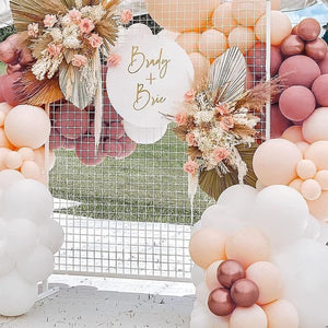 144pcs Matte White Cream Peach Balloon Arch Garland Kit Wedding Decoration - Decotree.co Online Shop