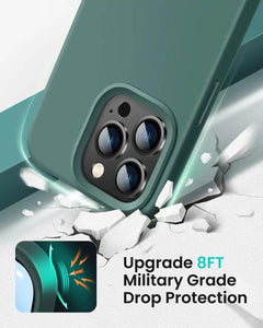 iPhone 14 Pro Max Silicone Case, [Military Grade Drop Protection] Anti-Scratch Microfiber Lining - Decotree.co Online Shop