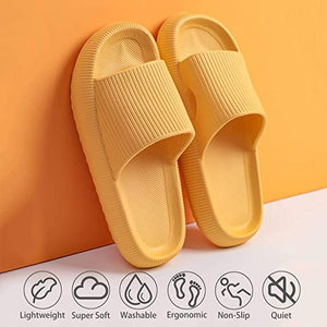 Extremely Comfy Cloud Slippers for Women and Men | Shower Slippers Bathroom Sandals - Decotree.co Online Shop
