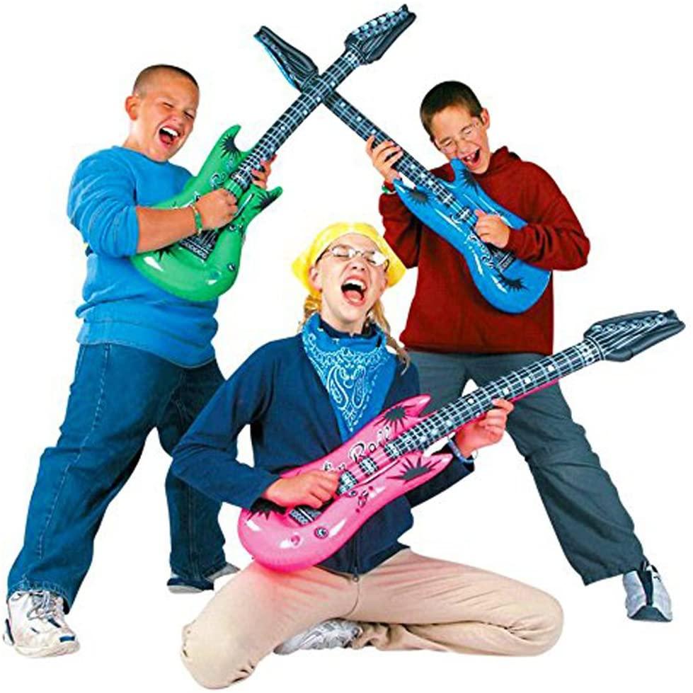 Inflatable Rock Star Toy Set, 18 Pack Inflatable Party Props - Decotree.co Online Shop