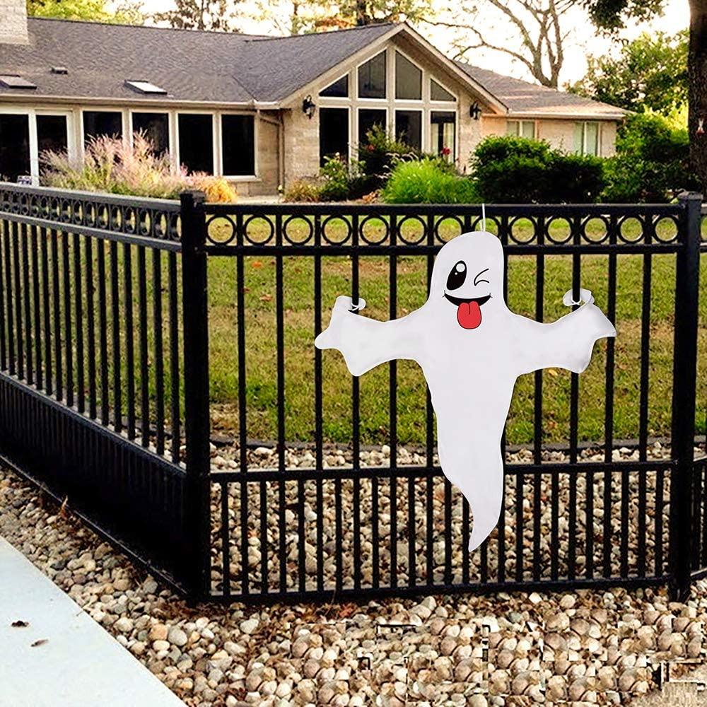 Halloween Ghost Hanging Decoration Outdoor Decor - Hallowmas Tree Hugger Friendly Spooky Party Supplies - Decotree.co Online Shop