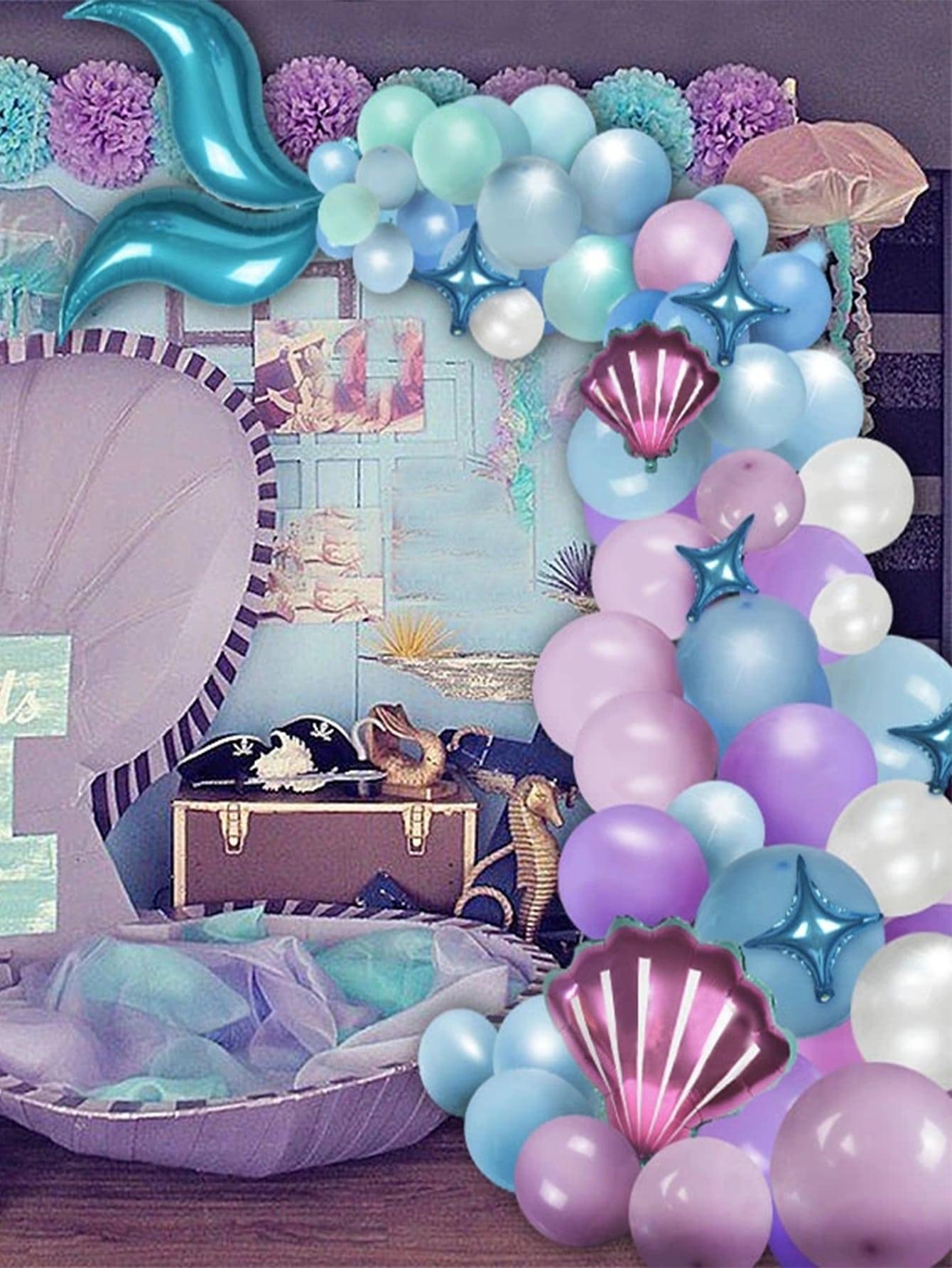 77pcs Mermaid Balloon Garland - Decotree.co Online Shop