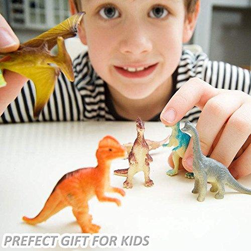 78 Pack Mini Dinosaur Figure Toys, Plastic Dinosaur Toy Set for Kids Toddler Birthday Christmas Easter - Decotree.co Online Shop