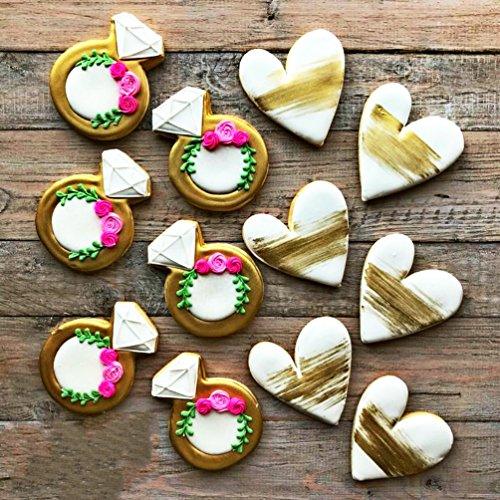 8 Pieces Wedding Cookie Cutter Set for Wedding Favor - Decotree.co Online Shop