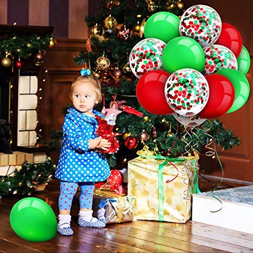 80 Pieces Latex Balloons Confetti Balloons Colorful Party Balloons for Christmas Valentine's Day St. Patrick's Day - Decotree.co Online Shop