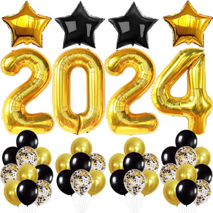 KatchOn, Huge Gold 2024 Balloon Numbers - 40 Inch | 2024 Balloons Gold,  Happy Graduations Balloons, Happy Graduations Decorations 2024 |  Graduations
