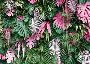 Jungle Green Leaves Backdrop Tropical Plants Photography Backdrop for Baby Birthday Party - Decotree.co Online Shop