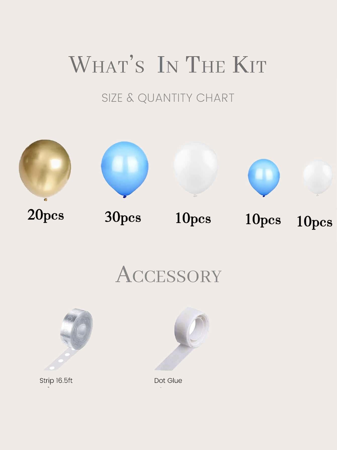 82pcs Party Decoration Balloon Set - Decotree.co Online Shop