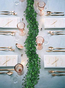 84 Feet 12 Strands Artificial Ivy Leaf Plants Vine Hanging Garland Fake Foliage Flowers Home Kitchen Garden - Decotree.co Online Shop