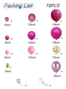 88pcs Balloon Garland Set - Decotree.co Online Shop