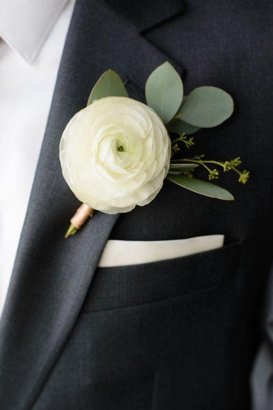 6pcs Flower Decor Boutonniere For Weddings - Decotree.co Online Shop