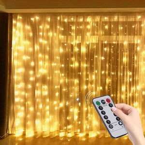 Curtain Lights Fairy String Twinkle Lights for Home decor - Decotree.co Online Shop