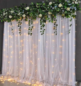 300 LEDs Indoor Outdoor, 8 Modes Waterproof Curtain lights/Party Backdrop/Christmas Tree Lights - Decotree.co Online Shop