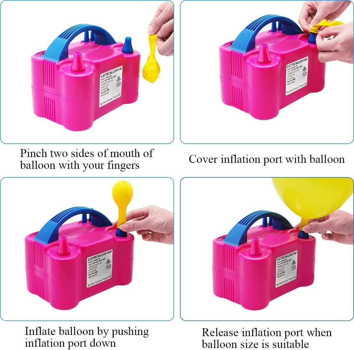 Electric Balloon Blower Pump / Electric Balloon Inflator For Decoration - Decotree.co Online Shop