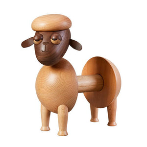 Funny Sheep Wooden Tissue Box Cover, Tissue Box Holder - Decotree.co Online Shop