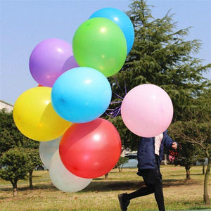 36 Inch Latex Round Black Balloons(Premium Helium Quality),Giant Balloons for Photo Shoot/Birthday/WeddingParty/Festivals/Event Decorations - Decotree.co Online Shop