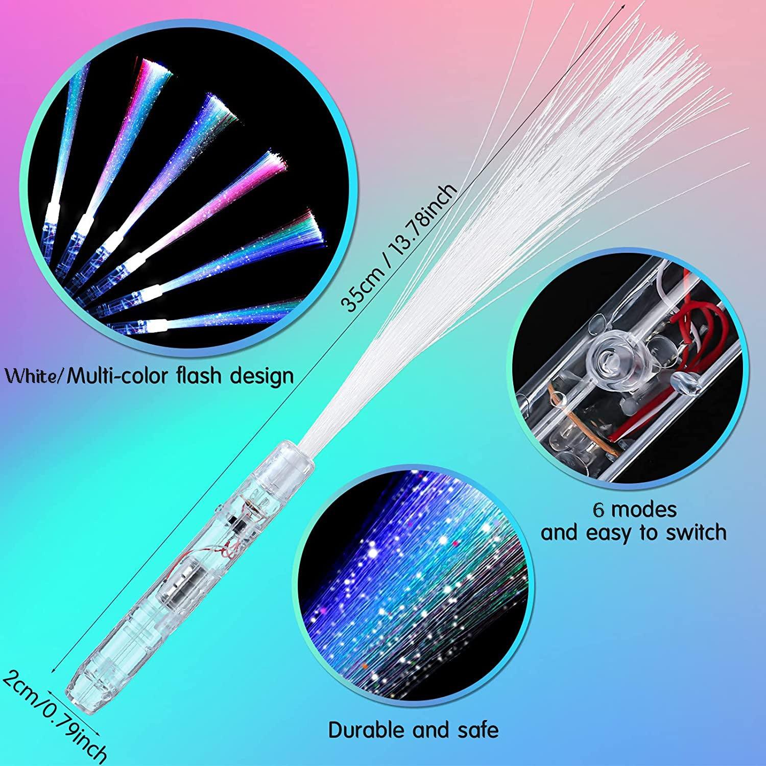Lighted Fiber Optic Wands for Wedding Send-off, Anniversary Celebrations - Decotree.co Online Shop