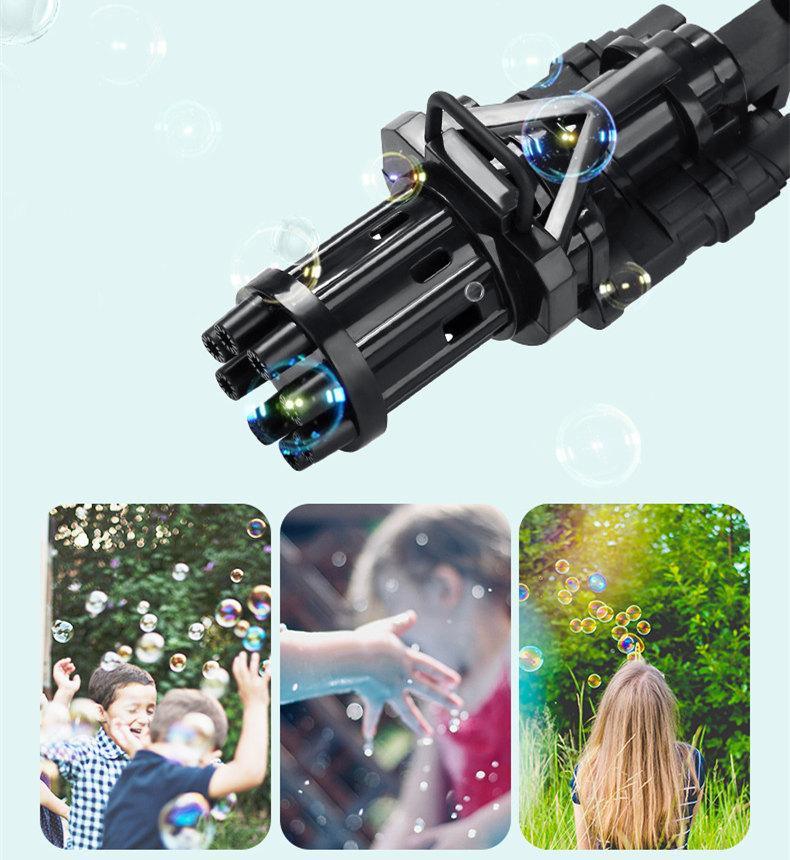 2021 NEW GATLING BUBBLE MACHINE Gift For Kids - Decotree.co Online Shop