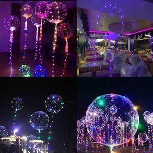Reusable Led Clear Balloons Party Decorations - Decotree.co Online Shop