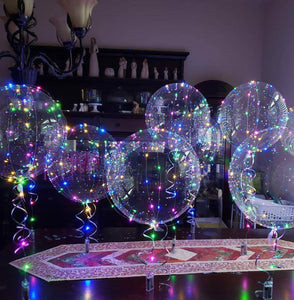 Reusable Led Balloon Centerpieces Ideas 50th birthday decorations - Decotree.co Online Shop