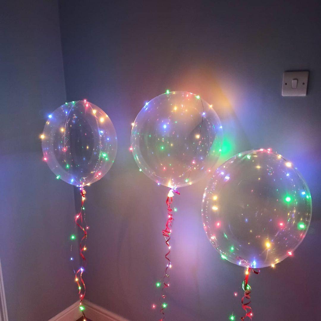 Reusable Led Red Balloon Party Decorations - Decotree.co Online Shop