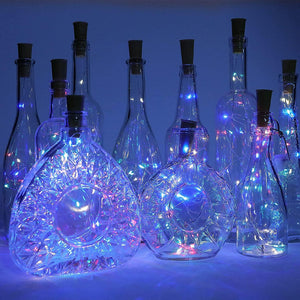 Fairy String Lights LED Wine Bottle Cork Lights Battery Operated Flexible Starry Lights for DIY Party Wedding - Decotree.co Online Shop