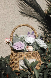 Artificial Flowers Real Looking Lilac Foam Fake Roses with Stems for DIY Wedding Bouquets Bridal Shower Centerpieces - Decotree.co Online Shop