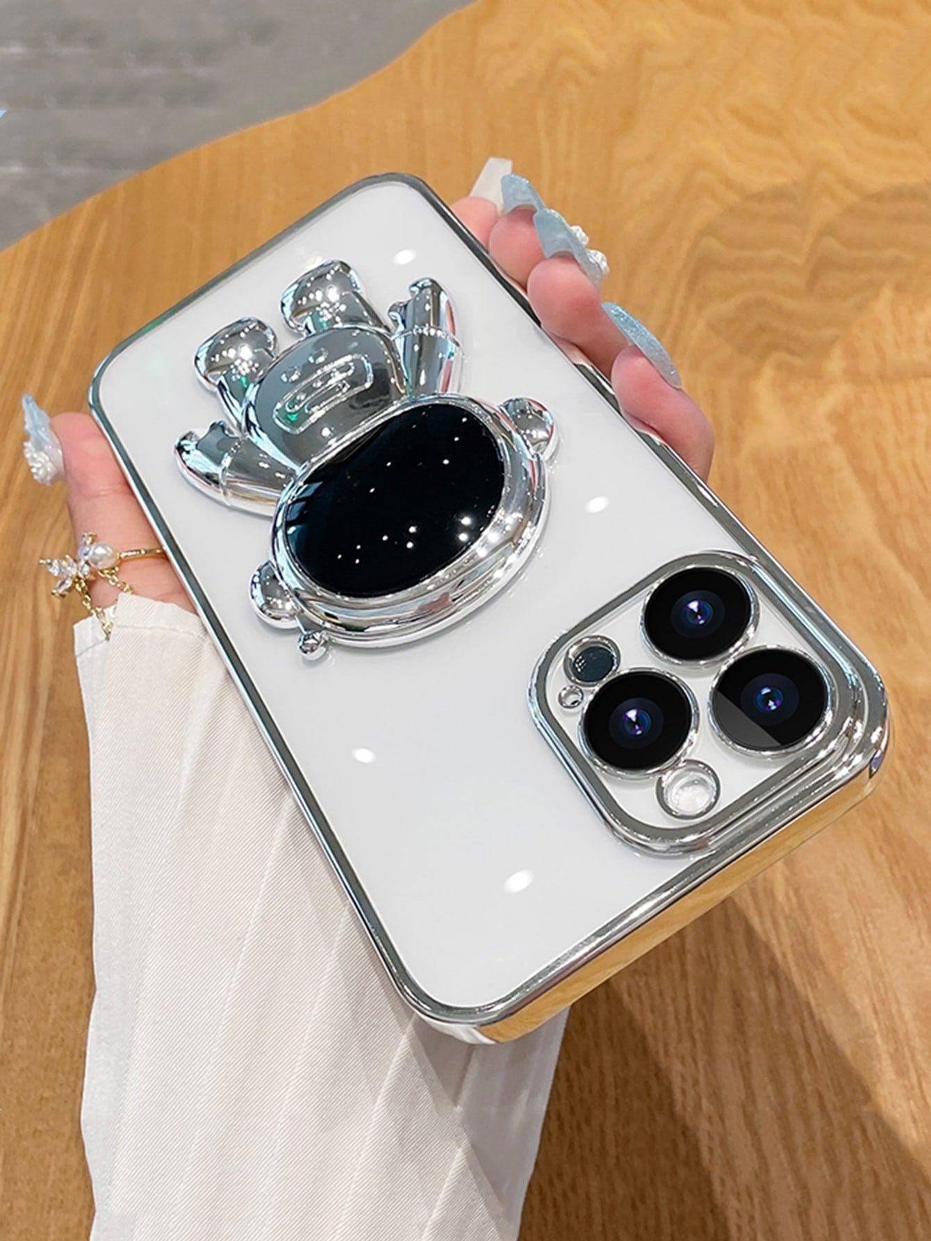 Astronaut Design Stand-out Grip Phone Case - Decotree.co Online Shop