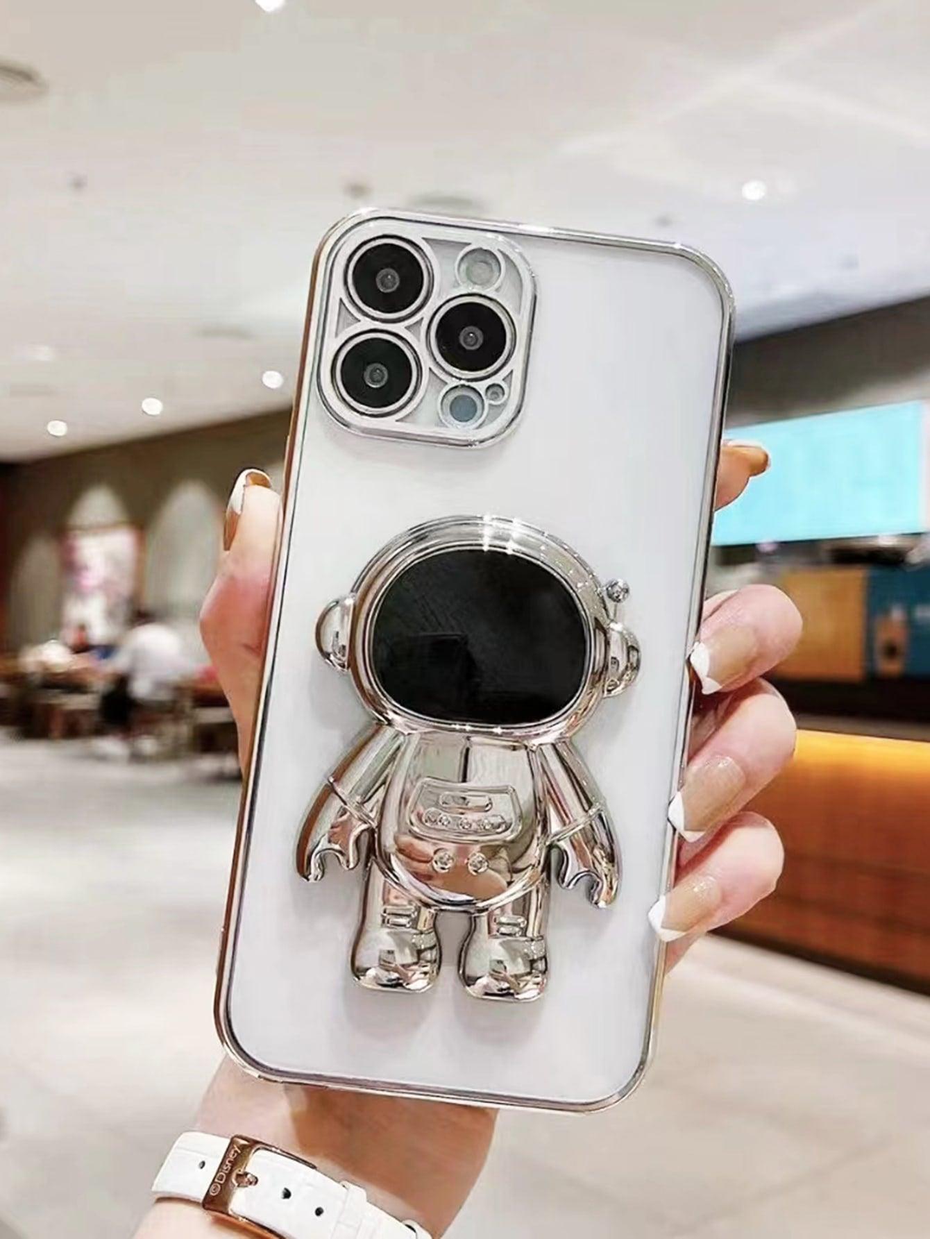 Astronaut Design Stand-out Grip Phone Case - Decotree.co Online Shop