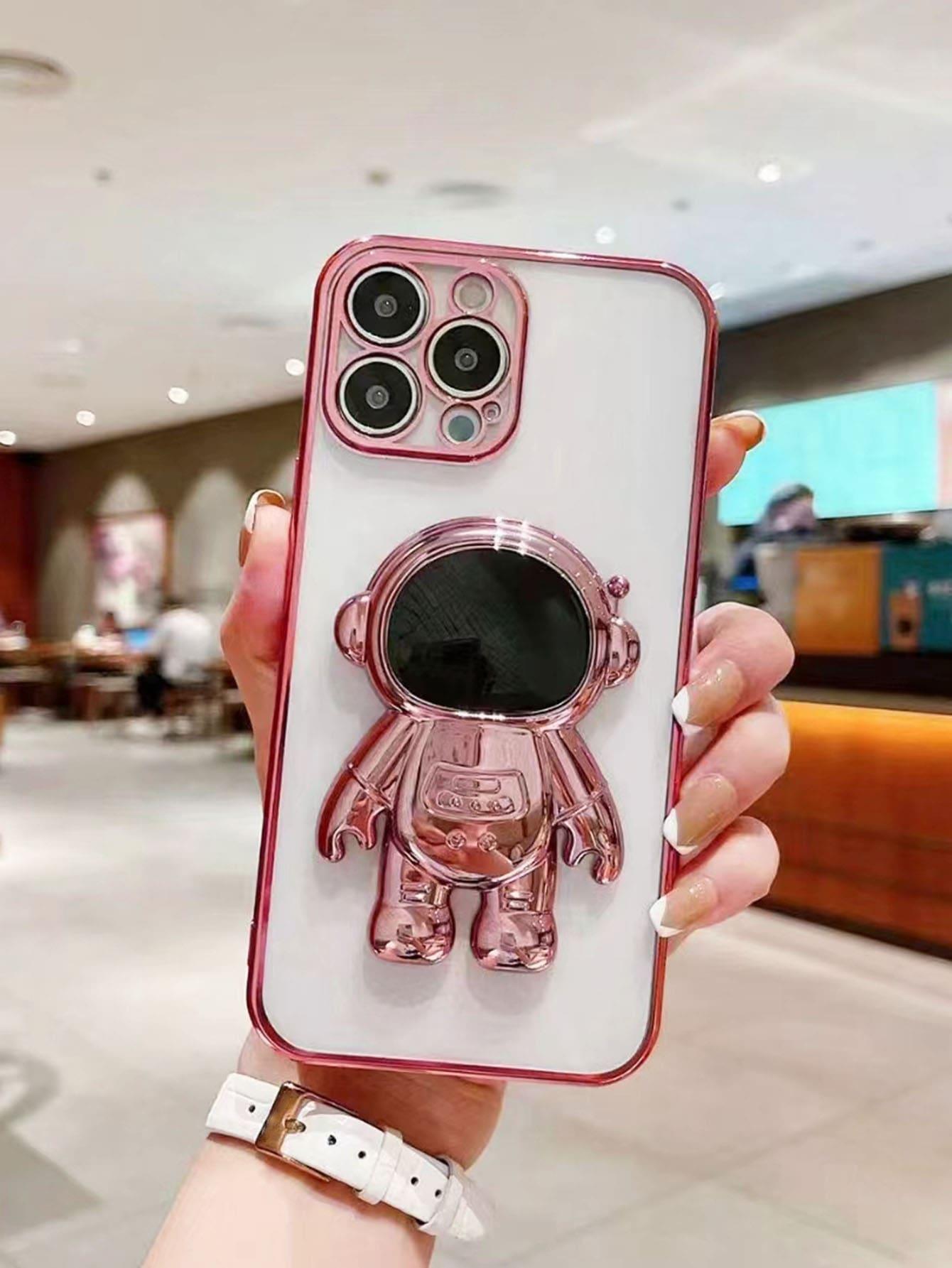 Astronaut Design Stand-out Grip Phone Case - Decotree.co Online Shop