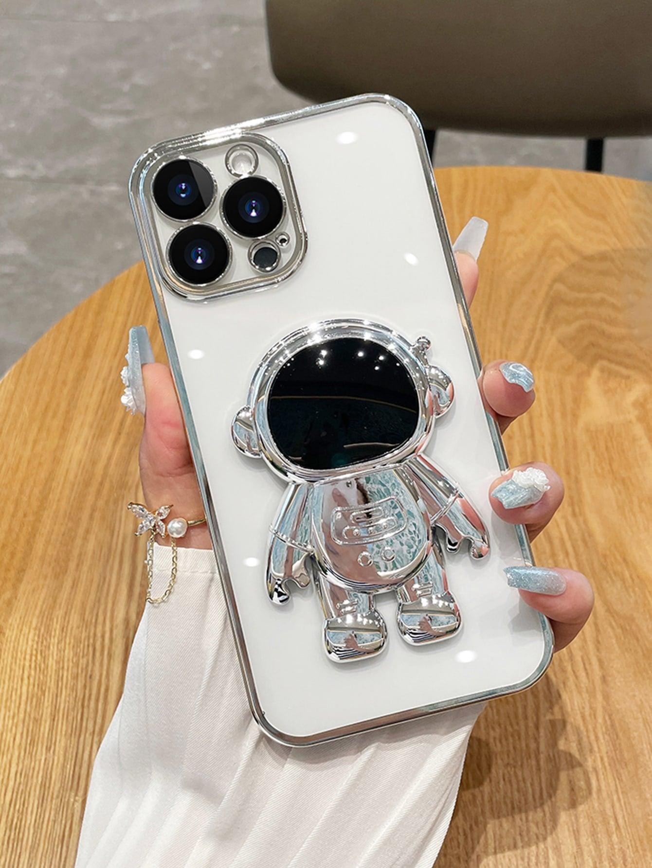 Astronaut Design Stand-out Grip Phone Case - Decotree.co Online Shop
