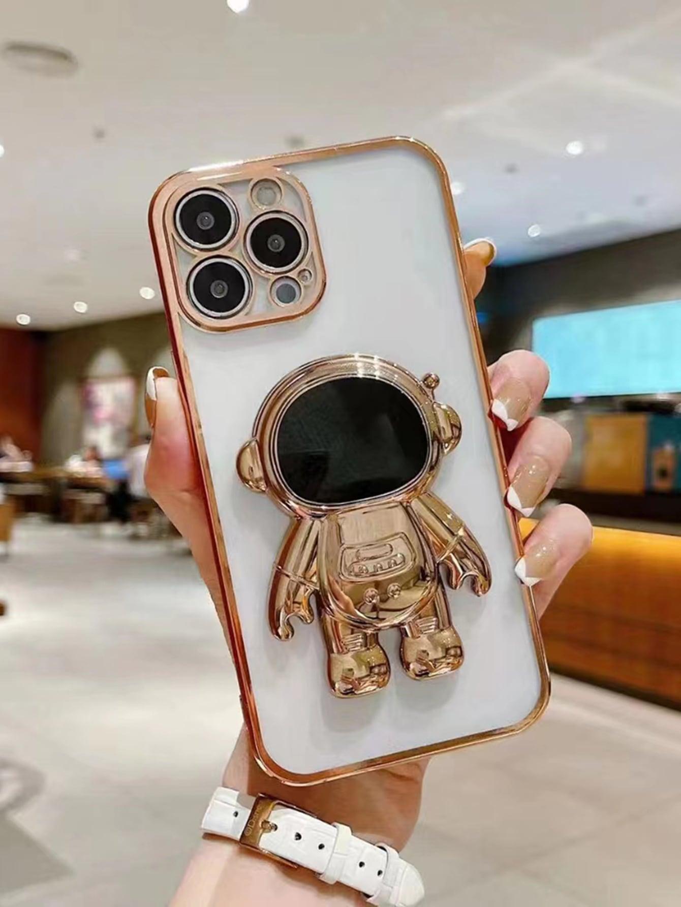 Astronaut Design Stand-out Grip Phone Case - Decotree.co Online Shop