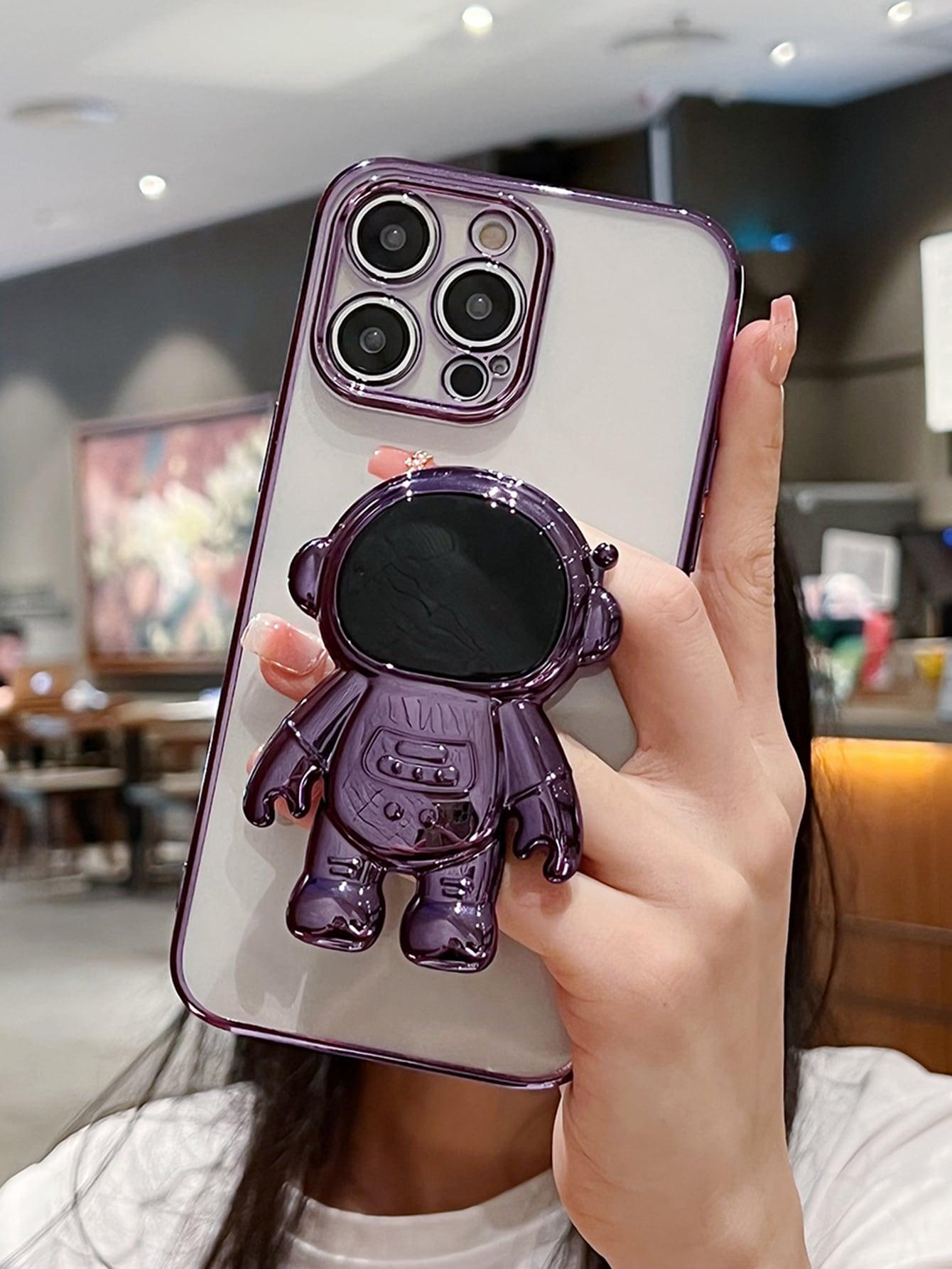 Astronaut Design Stand-out Grip Phone Case - Decotree.co Online Shop